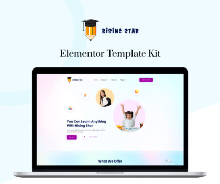 Rising Star - Education Ready to Use Elementor Template Kit - Features Image 1