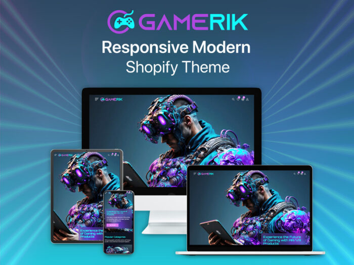 Gamerik - Gaming Equipment Shopify Theme - Features Image 4