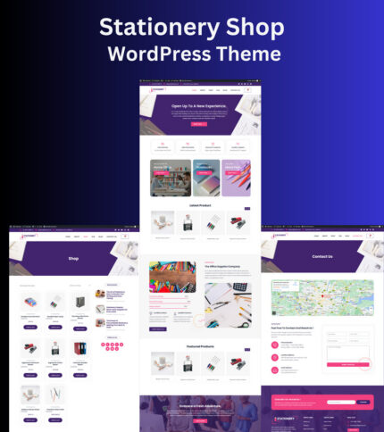 Stationery Shop Woocommerce WordPress Theme - Features Image 1