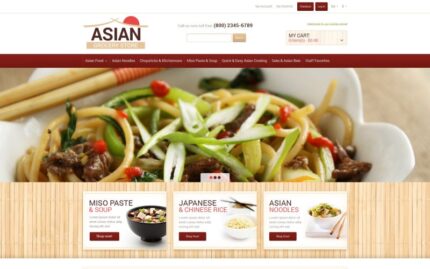 Eastern Food Shop Magento Theme