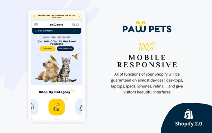 PawPets  - Best Shopify 2.0 Pets Theme - Features Image 13