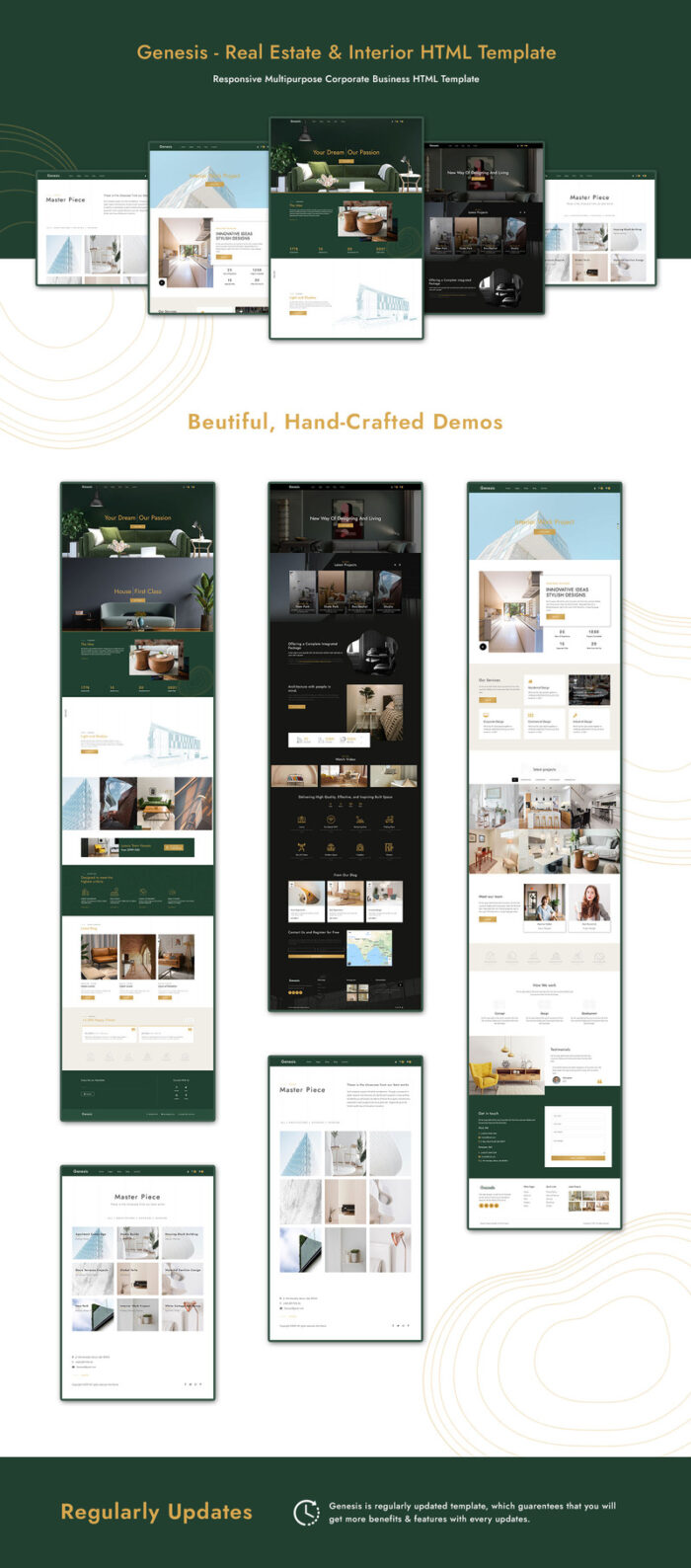 Genesis - Real Estate & Interior HTML Template - Features Image 1