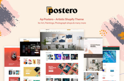 Ap Postero - Art & Paintings Shop Shopify Theme - Features Image 1