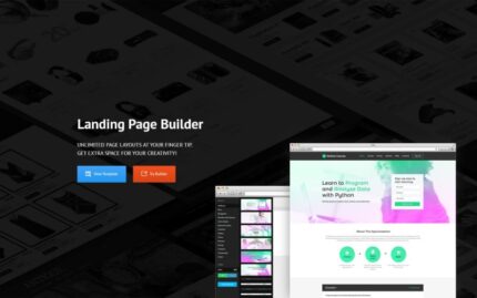 Education Responsive Landing Page Template