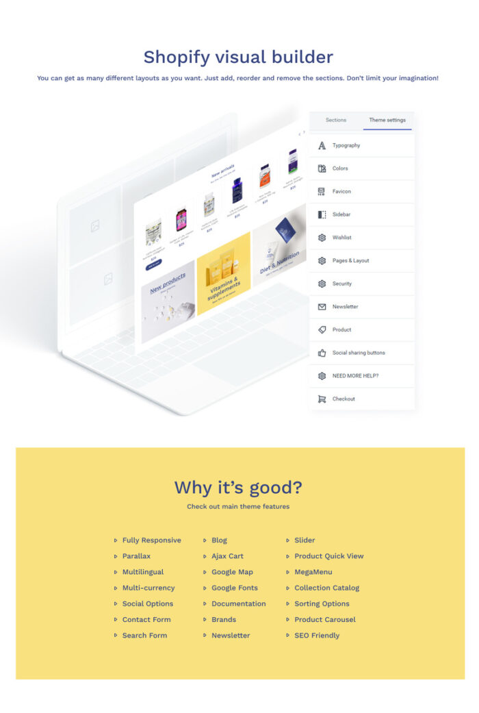 BionCo - Shopify Store Template for Supplement - Features Image 2