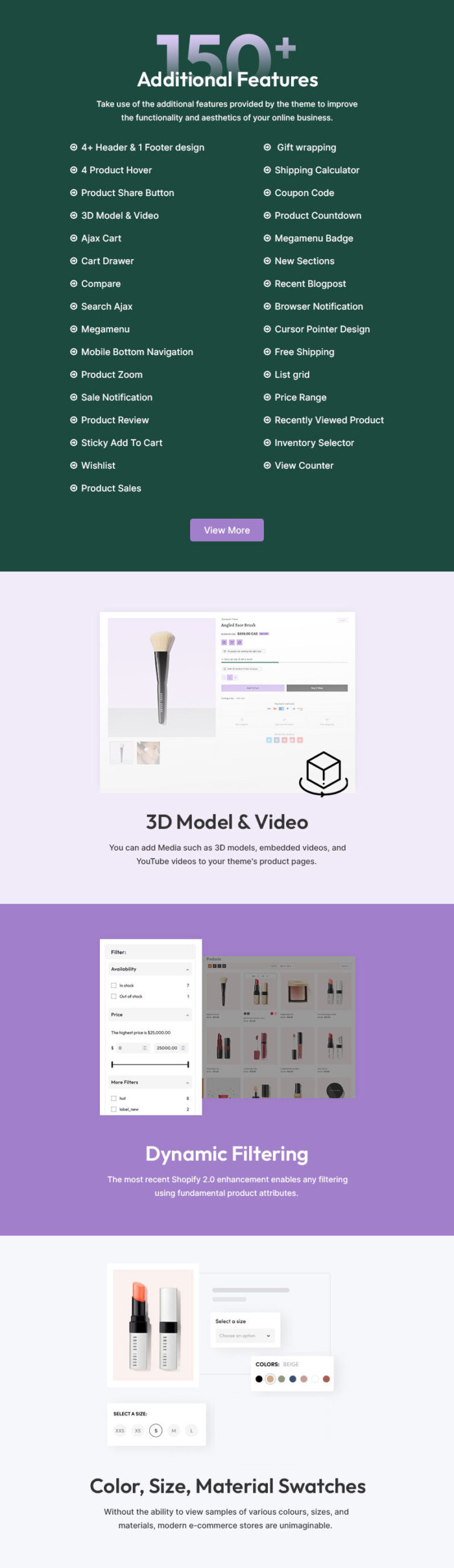 Glowblush - Cosmetics, Beauty & Skincare Shop Multipurpose Shopify 2.0 Responsive Theme - Features Image 5