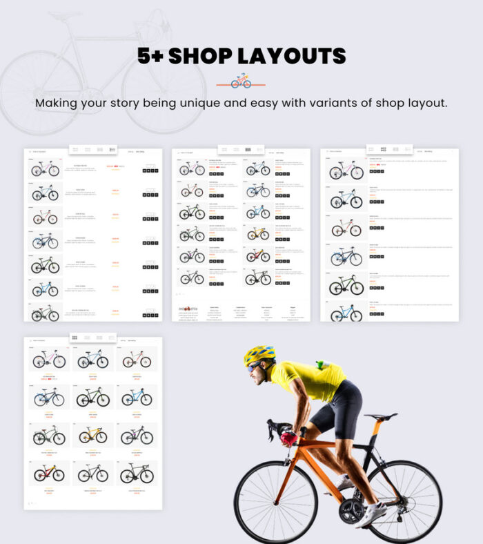 Bicycle Mega Sports, Bicycle, Bikes, Rental Shopify 2.0 Responsive Template - Features Image 11