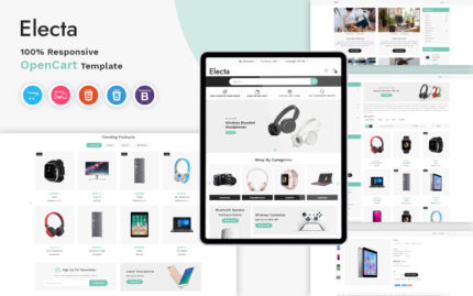 Electa - Electronics Responsive OpenCart Template