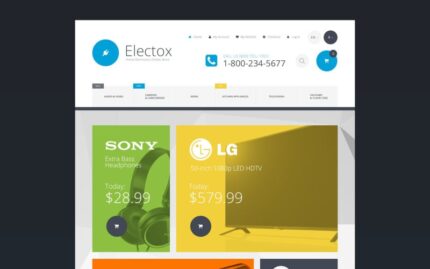 Electox Magento Theme