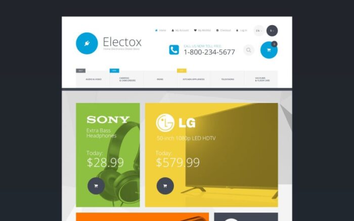 Electox Magento Theme