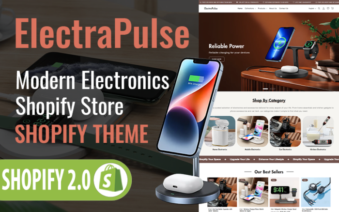 ElectraPulse - Electronics and Gadgets Multipurpose Shopify Responsive Theme 2.0 - RTL Support