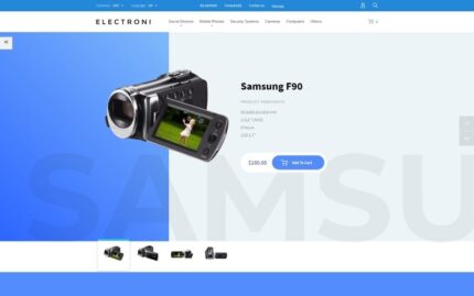 Electroni - Electronic Devices PrestaShop Theme