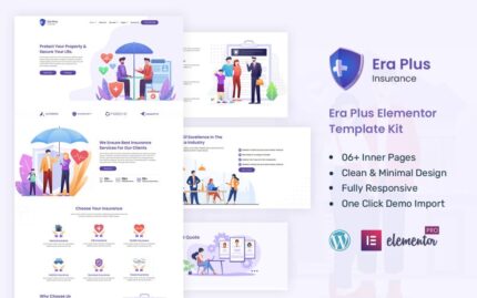 EraPlus  - Insurance Ready to Use Elementor Kit