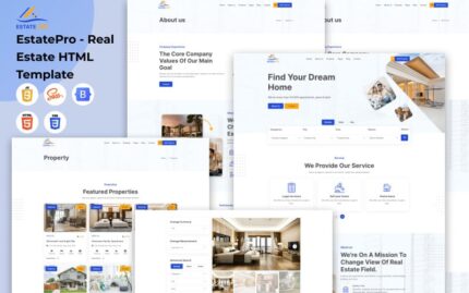 EstatePro - Real Estate HTML Template