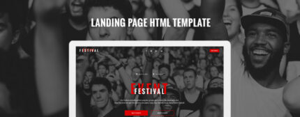 Festival Event - Responsive HTML5 Landing Page Template - Features Image 1