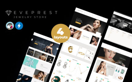 Eveprest Jewelry 1.7 - Jewelry Store PrestaShop Theme