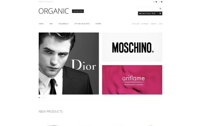 Exclusive Perfumes Magento Theme