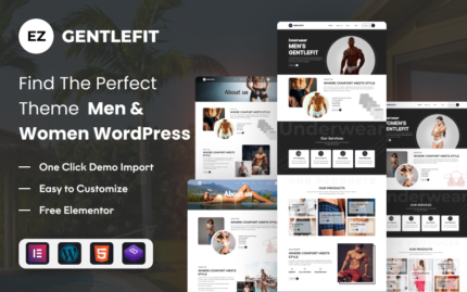 EZ Gentlefit – Perfect Template for Men’s and Women’s Stylish Apparel