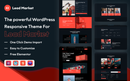 EZ Load Market: Amplify Your Business with the EZ Load Market WordPress Theme