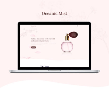 Oceanic Mist - Perfume & Fragrance Elementor Landing page - Features Image 1