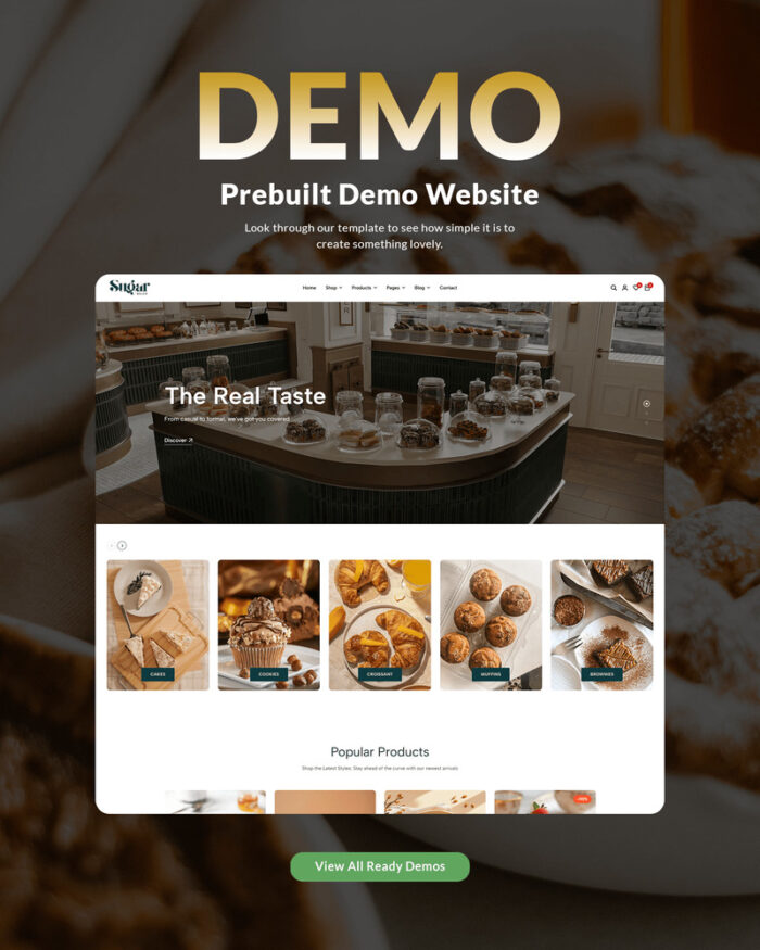 Sugar & Slicee - Sweet Bakery Store Shopify Theme - Features Image 2