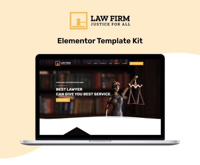 Law-firm - Law And Lawyer  Ready to Use Elementor Kit - Features Image 1