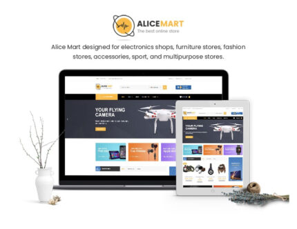 Alice Mart - Multipurpose Theme‎ WooCommerce Theme - Features Image 1