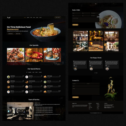 FoodMix - Landing Page Template - Features Image 1