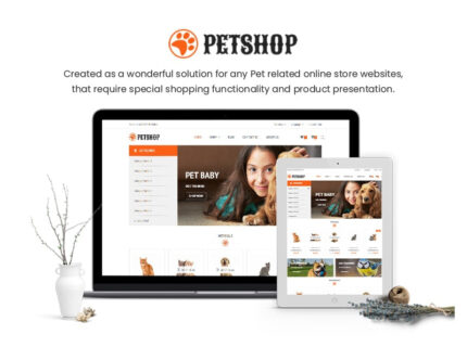 Pet Shop - Theme for Pets and Vets WooCommerce Theme - Features Image 1