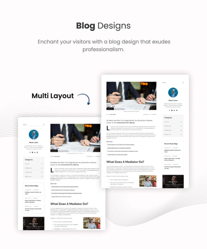 LawFirm Elite - Multipurpose Responsive Legal Theme - Features Image 5