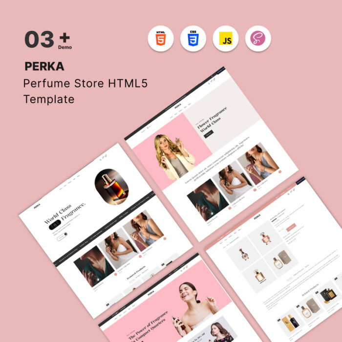 Perka - Perfume Store HTML5 Template - Features Image 1