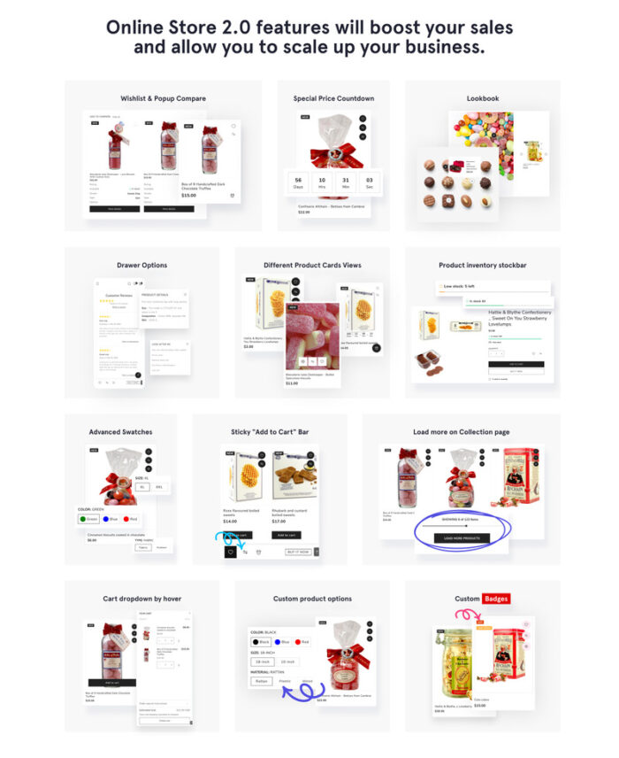 Sweet Euphoria - Sweets' King Online Store 2.0 Shopify Theme - Features Image 3