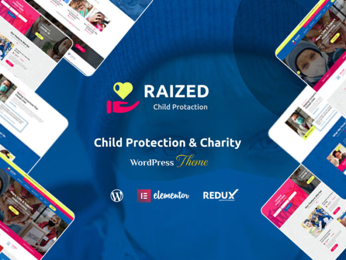 Raized - Non-Profit Charity Organization WordPress Theme - Features Image 1