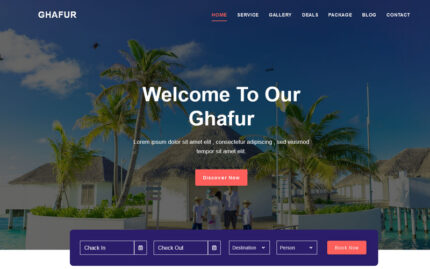 Ghafur - Tour & Travel Agency Landing Page Template - Features Image 1