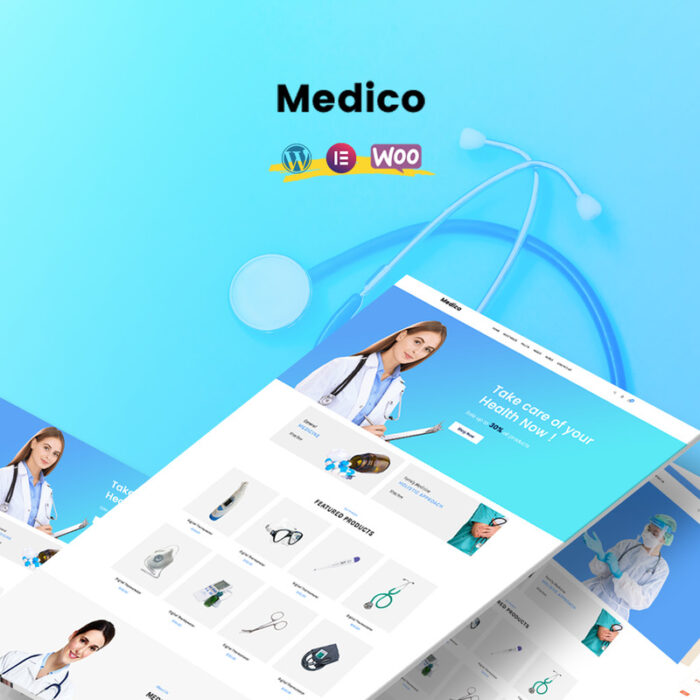 Medico - WooCommerce WordPress Theme - Features Image 1