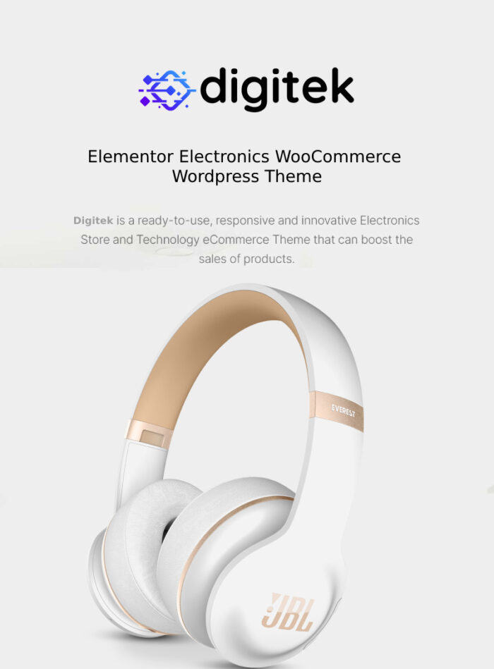 Digitek - Elementor Electronics WooCommerce Theme - Features Image 3