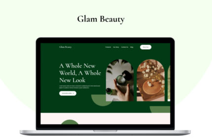 Glam Beauty - Beauty Salon and Spa Elementor Landing Page - Features Image 1