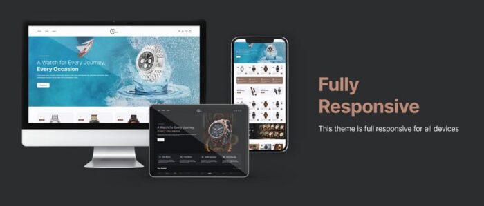 Chrono - Watch Store Multipage Shopify Website Theme - Features Image 3