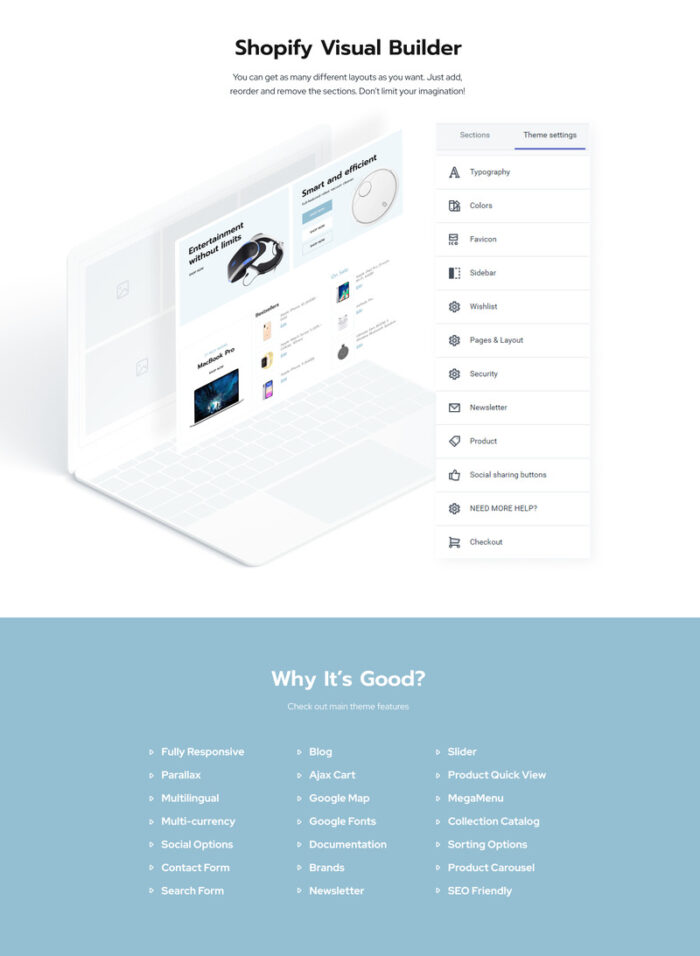 Kardone Electronics Store Shopify Theme - Features Image 2