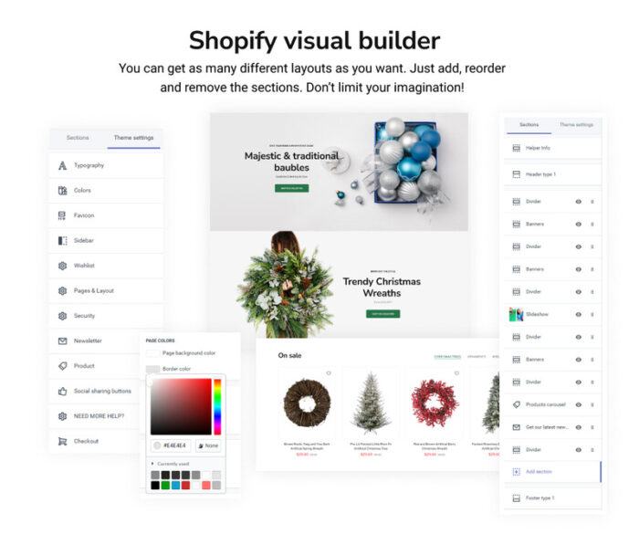 Apparelix Christmas Tree Shop Xmas Decor Shopify Theme - Features Image 2