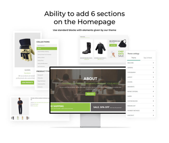 Uniform Store Responsive Shopify Theme - Features Image 2