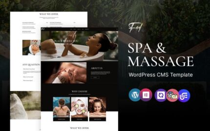 Feel - Spa And Wellness WordPress Elementor Theme