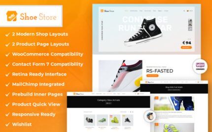 FeetFashion - Footwear & Shoe Store WooCommerce Elementor Theme