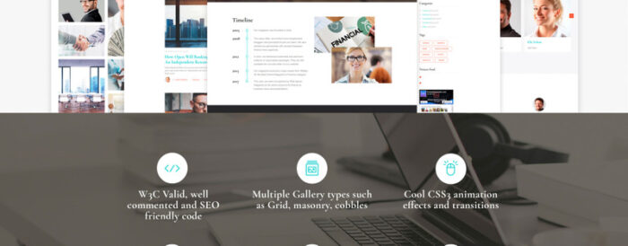 Finance - Financial Adviser Agency Multipage HTML Website Template - Features Image 5