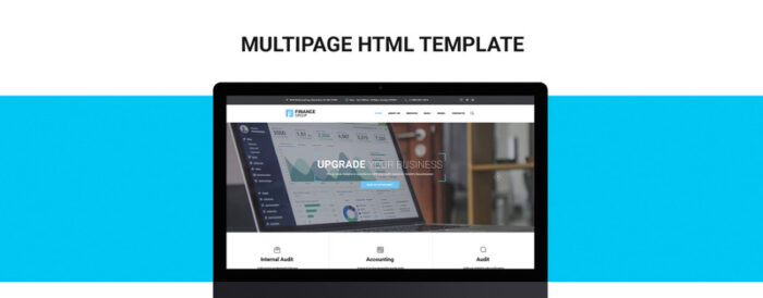 Finance Group - Accounting & Audit Multipage HTML Website Template - Features Image 1