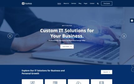 Finweb – IT Solution & Marketing Agency HTML5 Template