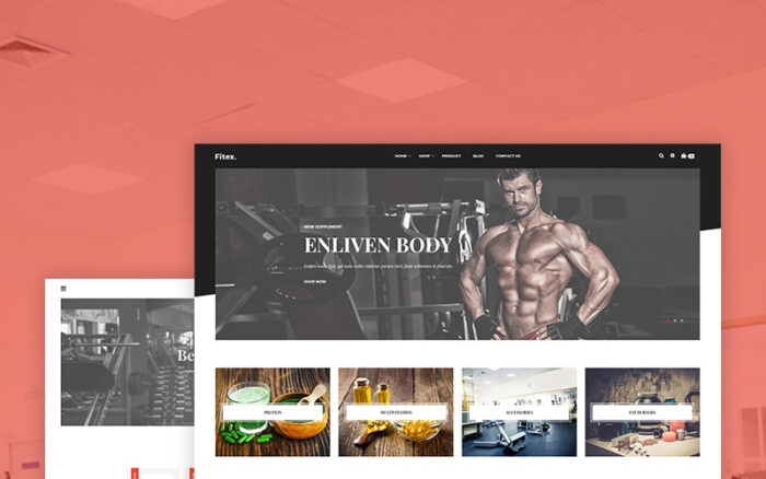 Fitex - Sport Nutrition Shopify Theme