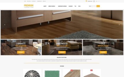 Flooring Store OpenCart Template