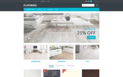 Flooring Store PrestaShop Theme