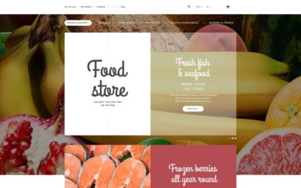 Food Store Magento Theme